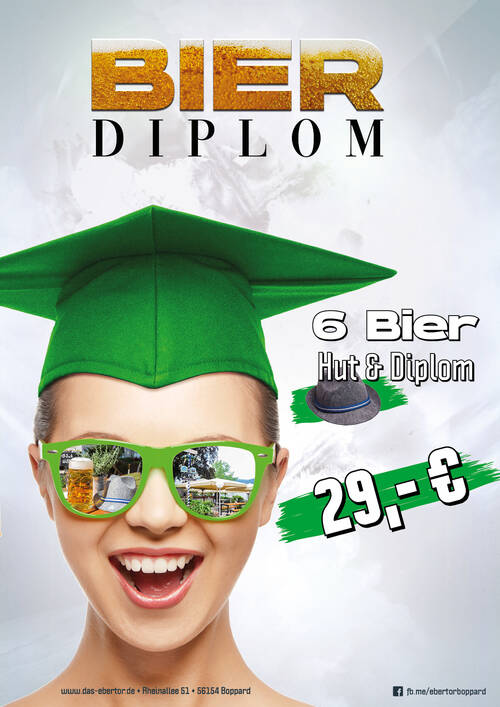 Bierdiplom Poster